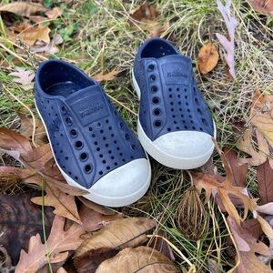 Navy Blue Native Shoes